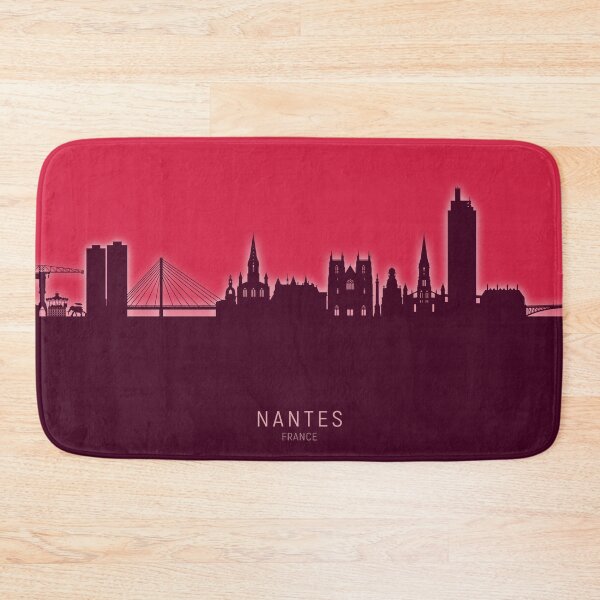 Item preview, Nantes France Skyline designed and sold by ArtPrints.