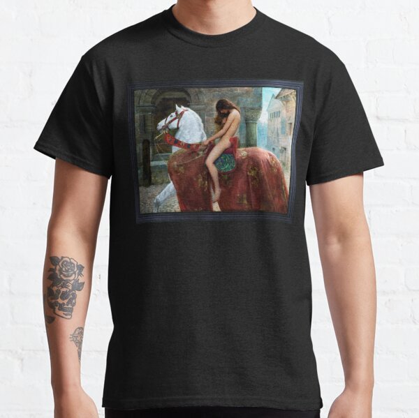 Lady Godiva by John Collier Old Masters Reproduction Classic T-Shirt