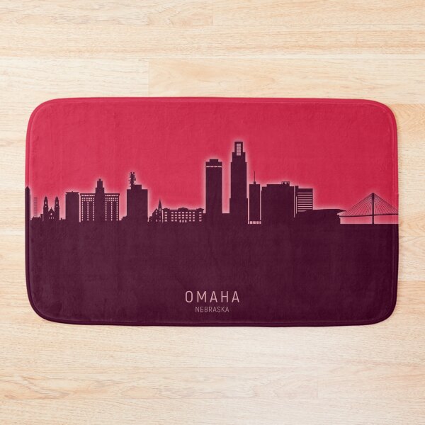 Item preview, Omaha Nebraska Skyline designed and sold by ArtPrints.