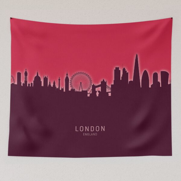 Item preview, London England Skyline designed and sold by ArtPrints.