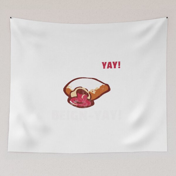 Item preview, Beign Yay Beignet French Donutfunny Gift For Love Print designed and sold by noirty.