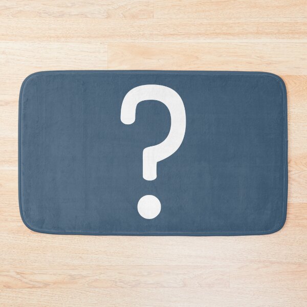 Item preview, Big Question mark punctuation sign symbol What ? ask a question  designed and sold by alenaz.