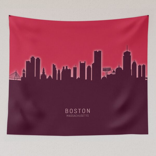 Item preview, Boston Massachusetts Skyline designed and sold by ArtPrints.
