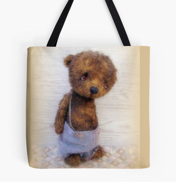 Handmade bears from Teddy Bear Orphans - Bruiser, vintage bear