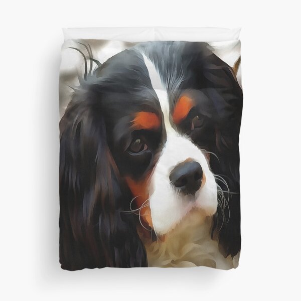 cavalier king charles duvet cover