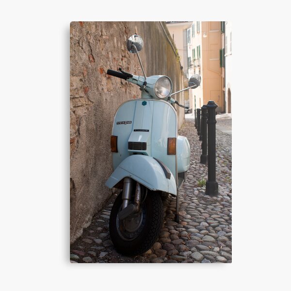Italian Vespa Scooter Metal Print