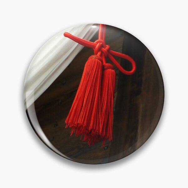 Item preview, Curtain with red tassel designed and sold by kansaikate.