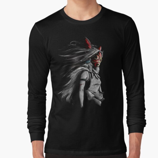 Fury of the Princess Anime Digital Painting Long Sleeve T-Shirt