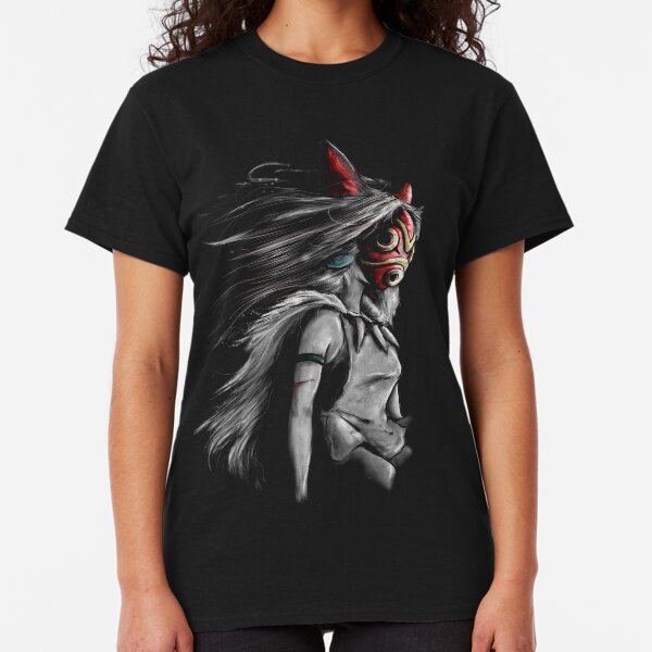 Fury of the Princess Anime Digital Painting Classic T-Shirt