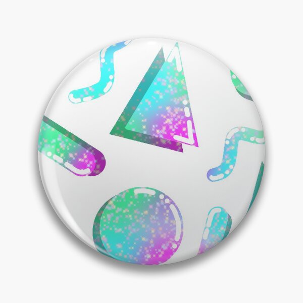 Item preview, 80s Glitter Shapes (White BG) designed and sold by melisssne.