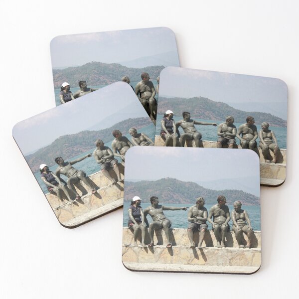 Item preview, People Taking A Mudbath - Sultaniye, Turkey designed and sold by taiche.