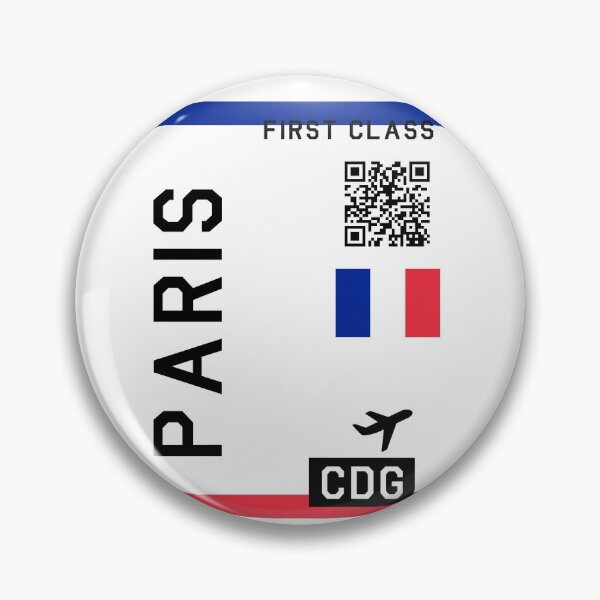 Item preview, Flight Ticket Paris designed and sold by swaynowo.
