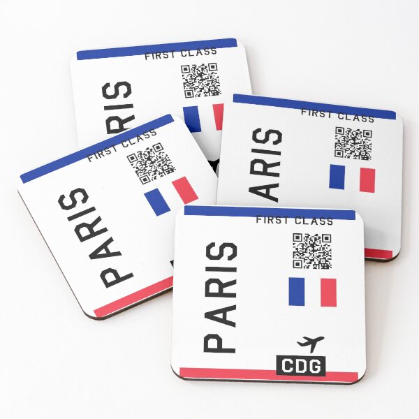 Item preview, Flight Ticket Paris designed and sold by swaynowo.