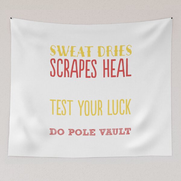Item preview, Funny Female Pole Vaulter - Tough Girls Pole Vault  designed and sold by noirty.