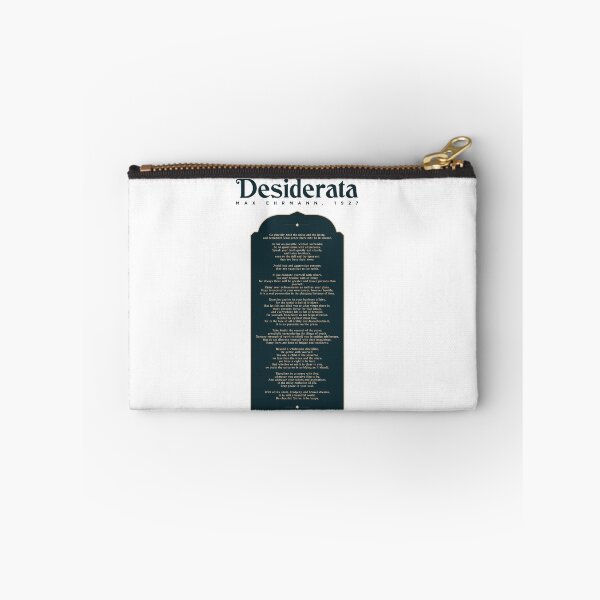 Item preview, Desiderata, Max Ehrmann - Typography Print 1 - Literary Poster designed and sold by Studio Grafiikka.