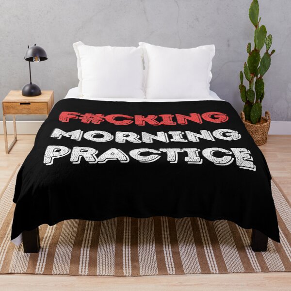 Item preview, F#cking Morning Practice - Best Funny Swimmer Gift | Swimming designed and sold by sviatos.