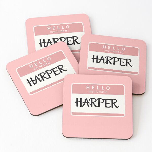 Item preview, Hello My Name is Harper designed and sold by melbournegirl.