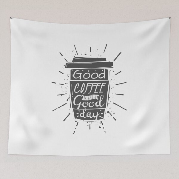 Item preview, Coffee lettering quote designed and sold by Adamova.