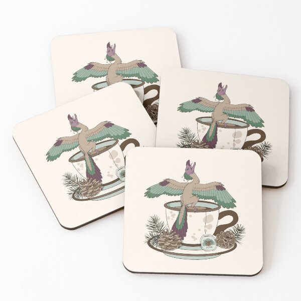 Item preview, Teacup Dinos: Pine Needle Archeopteryx designed and sold by evekajander.
