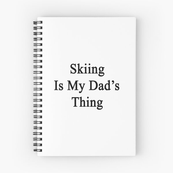 Item preview, Skiing Is My Dad's Thing  designed and sold by supernova23.