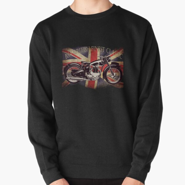 BSA British Finest Motorcycle Pullover Sweatshirt