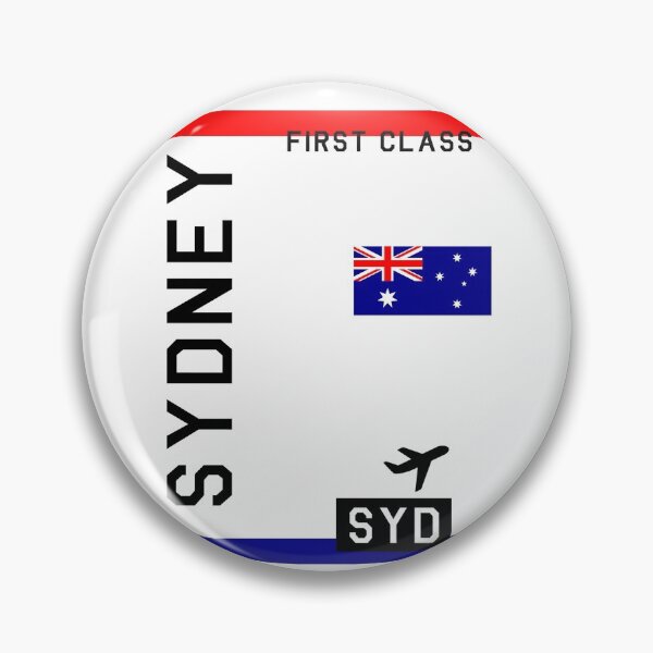 Item preview, Flight Ticket Sydney designed and sold by swaynowo.