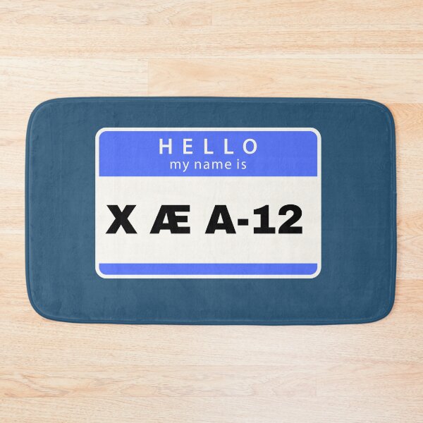Item preview, Hello my name is X Æ A-12 designed and sold by melbournegirl.