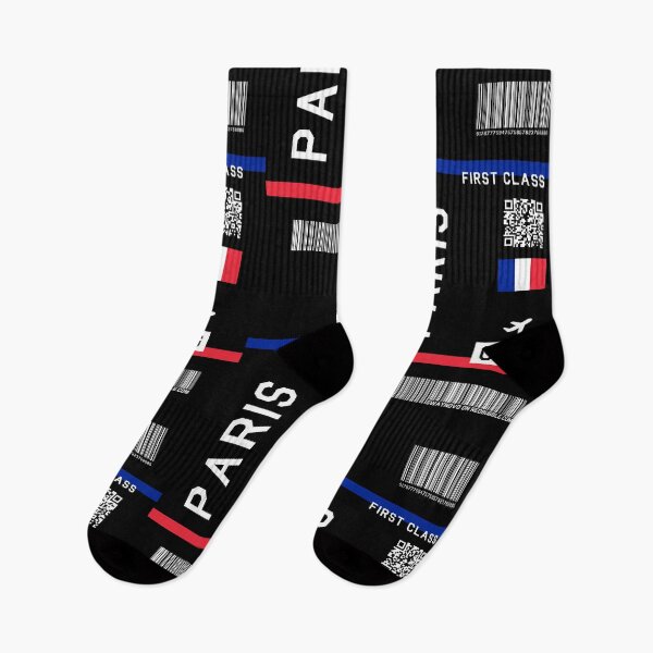Item preview, Flight Ticket Paris in black designed and sold by swaynowo.