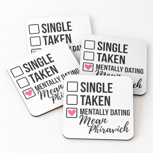 Item preview, Single Taken Mentally Dating Mean Phiravich 2 designed and sold by skeletonvenus.