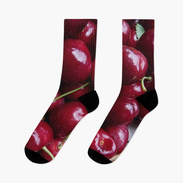 Item preview, Red Cherries in Basket - Funny Vintage Berries Lover Food Gift designed and sold by r-silver.