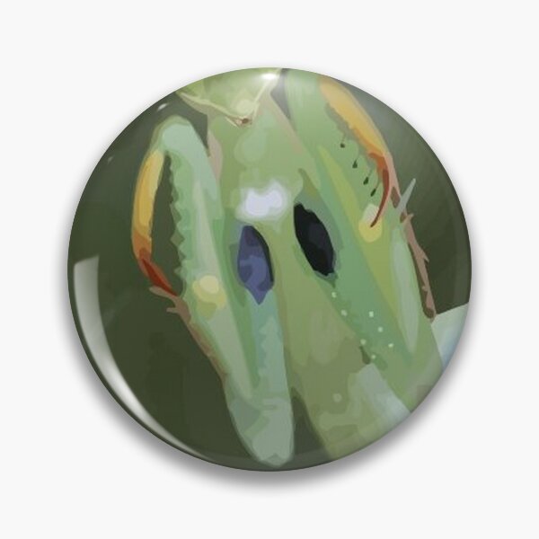 Item preview, Green Mantis With Garden Background Vector designed and sold by taiche.