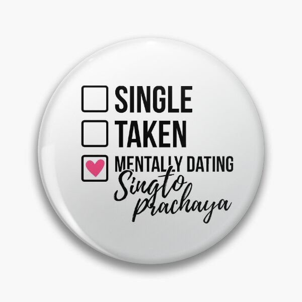 Item preview, Single Taken Mentally Dating Singto Prachaya 2 designed and sold by skeletonvenus.