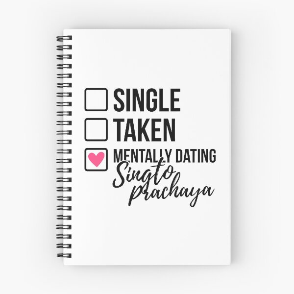 Item preview, Single Taken Mentally Dating Singto Prachaya 2 designed and sold by skeletonvenus.