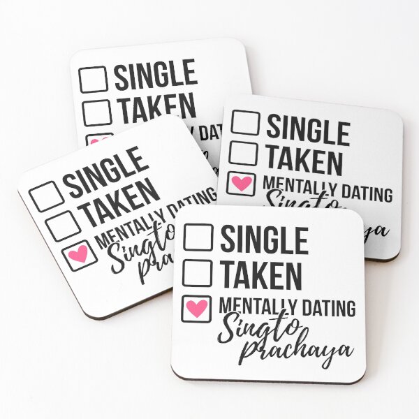 Item preview, Single Taken Mentally Dating Singto Prachaya 2 designed and sold by skeletonvenus.