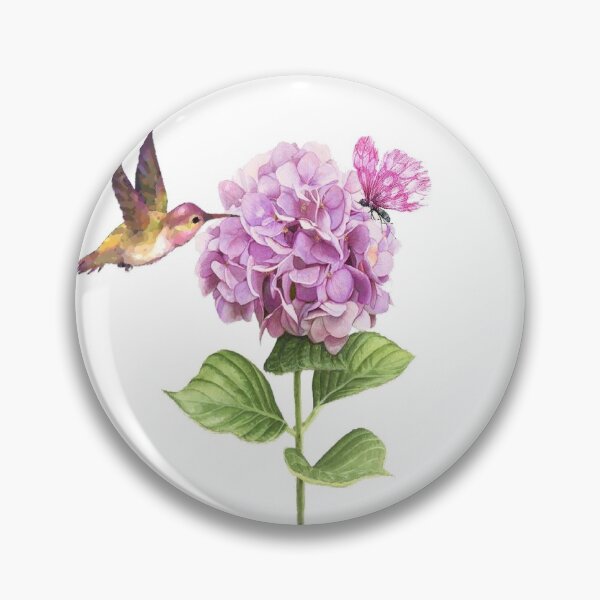 Item preview, Colibrí ~ Hortensia ~ Mariposa designed and sold by Barbny.