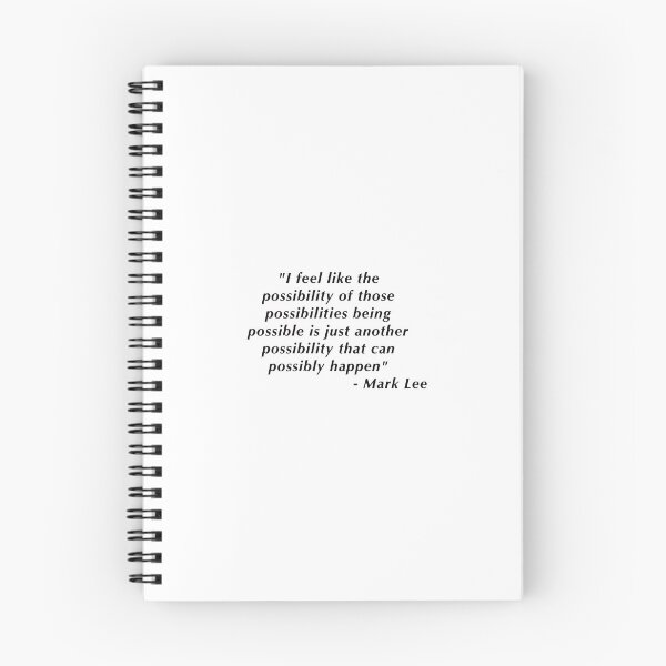 Item preview, Mark Lee ICONIC quote designed and sold by Elinatpwk.