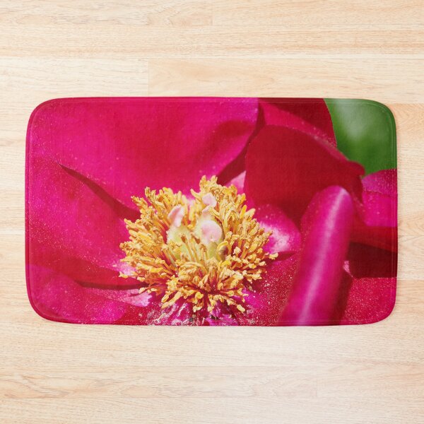 Item preview, Peony Scarlet O'Hara - Red Satin with Gold Dust designed and sold by rvjames.