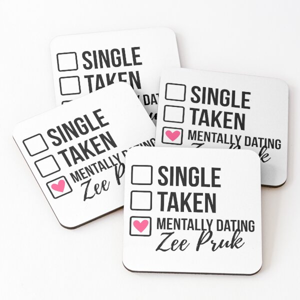 Item preview, Single Taken Mentally Dating Zee Pruk 2 designed and sold by skeletonvenus.