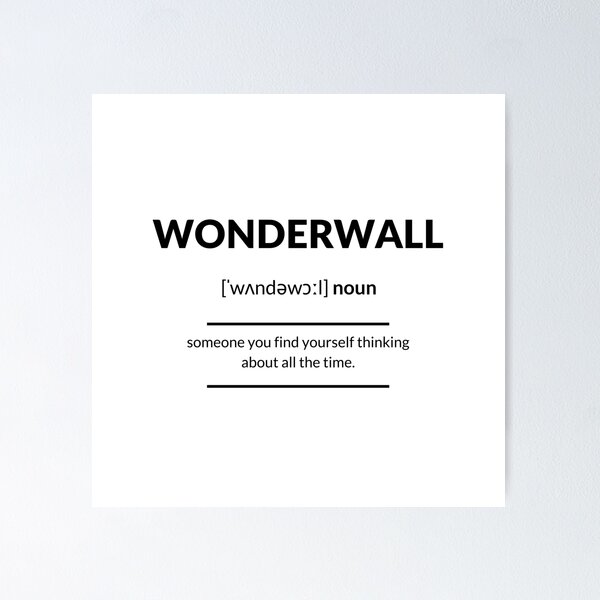 Artikel-Vorschau von Wonderwall (Schutzwand) Definition | Dictionary Collection, designt und verkauft von Designschmiede.