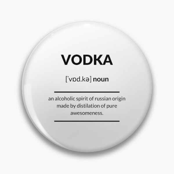 Item preview, Vodka Definition | Dictionary Collection designed and sold by Designschmiede.