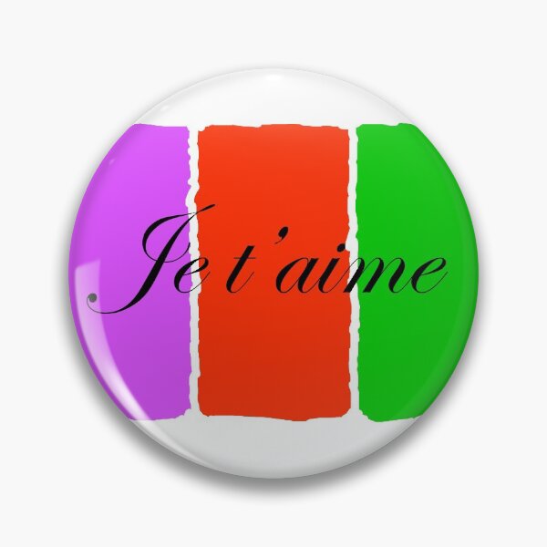 Item preview, Je t'aime designed and sold by KissStudios.