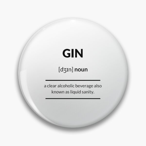 Artikelvorschau, Gin Definition | Dictionary Collection entworfen und verkauft von Designschmiede.