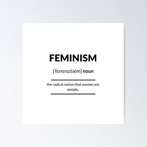 Artikel-Vorschau von Feminism (Feminismus) Definition | Dictionary Collection, designt und verkauft von Designschmiede.