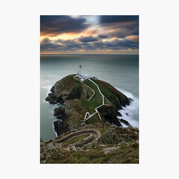 Item preview, South Stack at sunset designed and sold by bitm2007.