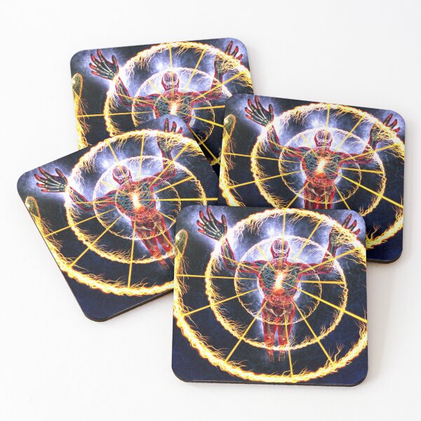 Item preview, alex grey cosmic aura circle 2020 design garpu designed and sold by orgecarleto.