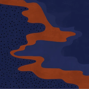 Artwork thumbnail, Abstract blue by PatternCreator