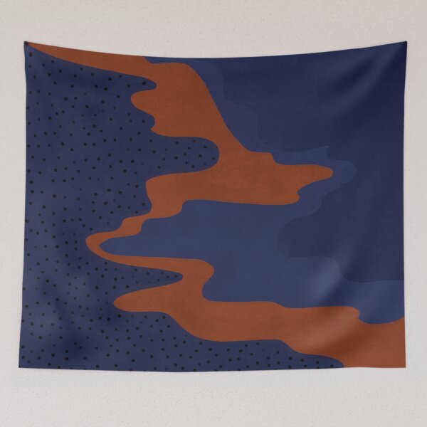 Item preview, Abstract blue designed and sold by PatternCreator.