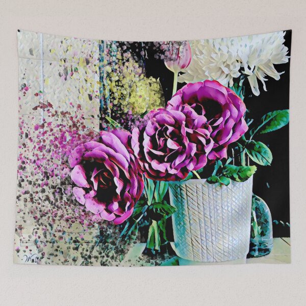 Item preview, Floral arrangement at home  designed and sold by KesiaHosking.