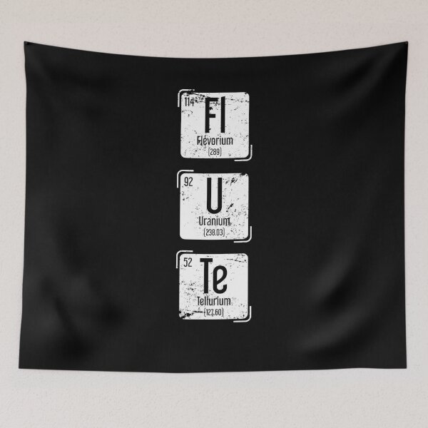 Item preview, Periodic table flute designed and sold by bestshirtdesign.