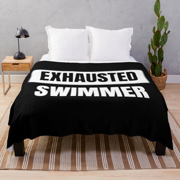 Item preview, Exhausted Swimmer - Best Funny Swimmer Gift | Swimming Pool designed and sold by sviatos.